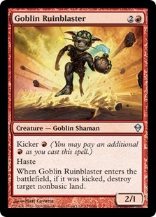 Goblin Ruinblaster (foil)