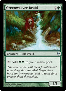 Greenweaver Druid (foil)