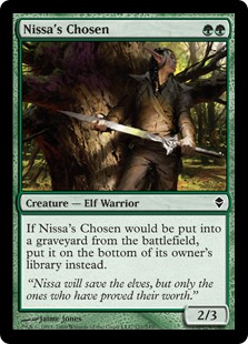 Nissa's Chosen (foil)