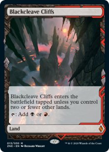 Blackcleave Cliffs (foil) (full art)