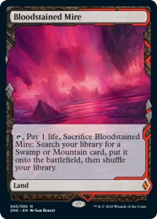 Bloodstained Mire (foil) (full art)