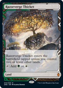 Razorverge Thicket (full art)