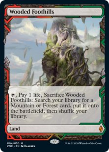 Wooded Foothills (foil) (full art)