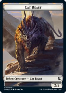 Cat Beast token (2/2)