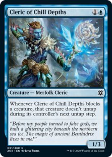 Cleric of Chill Depths (foil)