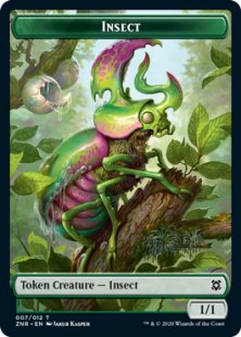 Insect token (foil) (1/1)