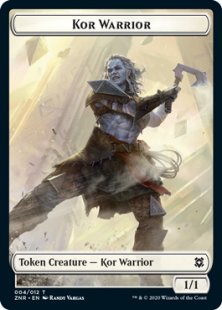Kor Warrior token (foil) (1/1)