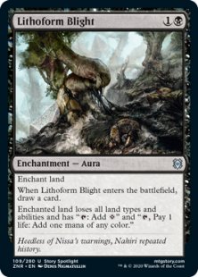 Lithoform Blight (foil)