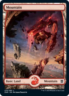 Mountain (#276) (foil) (full art)