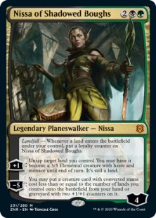 Nissa of Shadowed Boughs (foil)