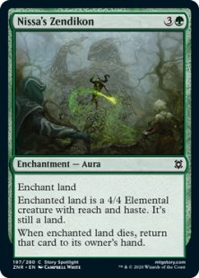 Nissa's Zendikon (foil)