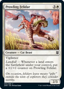 Prowling Felidar (foil)