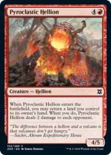Pyroclastic Hellion (foil)