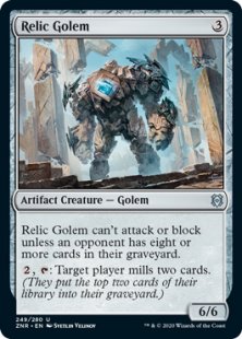 Relic Golem (foil)