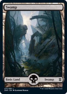 Swamp (#273) (foil) (full art)