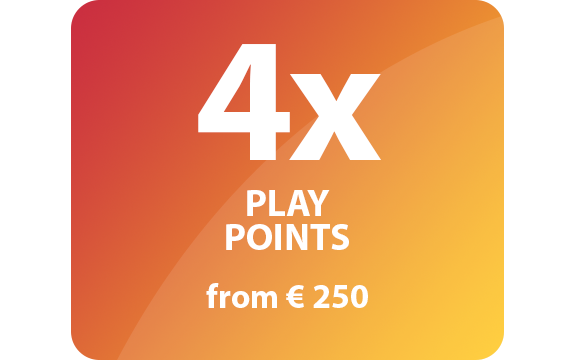 4x Play Points multiplier