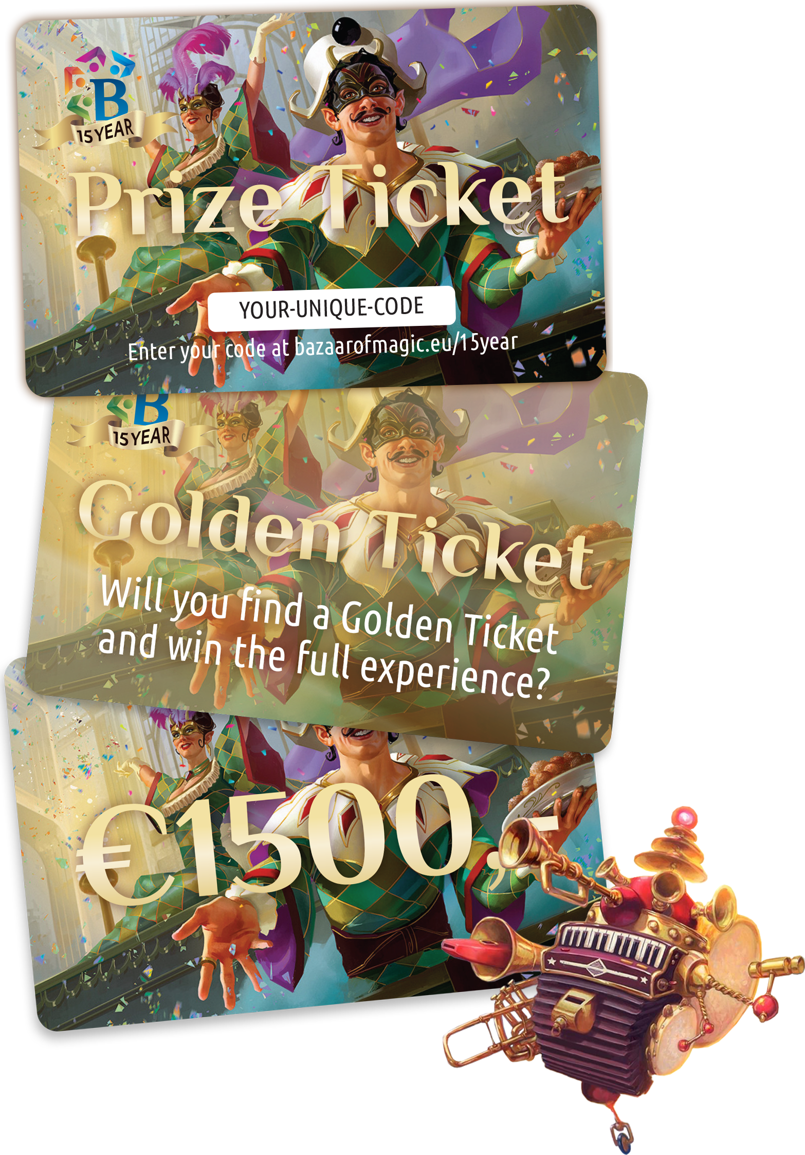 Heb jij die felbegeerde Golden Prize Card gevonden in je promo pack?