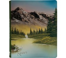 Ultra Pro - Bob Ross Premium Zippered 9-Pocket Pro Binder: Mountain Retreat