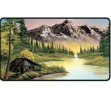 Ultra Pro - Bob Ross Stitched Playmat: Mountain Retreat