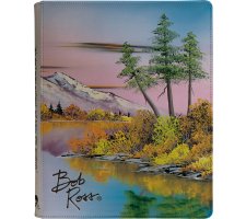 Ultra Pro - Bob Ross Premium Zippered 9-Pocket Pro Binder: Mighty Mountain Lake