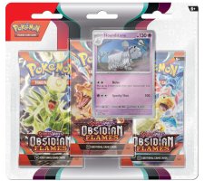 Pokemon - Scarlet & Violet Obsidian Flames 3 Booster Blister: Houndstone