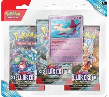 Pokemon scarlet & violet stellar crown 3 booster blister: latias