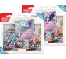 Pokemon scarlet & violet stellar crown 3 booster blister (set of 2)