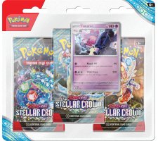 Pokemon scarlet & violet stellar crown 3 booster blister: tinkaton