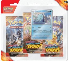 Pokemon - Scarlet & Violet Surging Sparks 3 Booster Blister: Quagsire