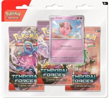 Pokemon scarlet & violet temporal forces 3 booster blister: cleffa