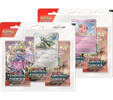 Pokemon - Scarlet & Violet Temporal Forces 3 Booster Blister (set van 2)