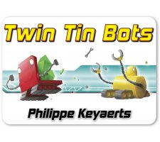 Twin Tin Bots (NL/EN/FR/DE)