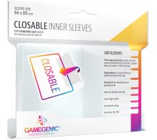 Gamegenic Closable Inner Sleeves (100 stuks)