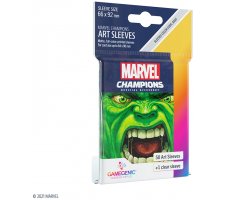 Gamegenic Marvel Champions Art Sleeves - Hulk (50 stuks)