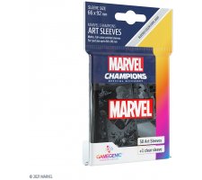 Gamegenic Marvel Champions Art Sleeves - Marvel Black (50 stuks)
