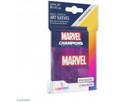 Gamegenic Marvel Champions Art Sleeves - Marvel Purple (50 stuks)