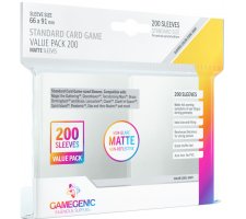 Gamegenic Matte Sleeves Value Pack (200 stuks)