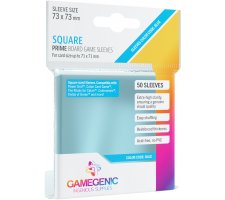 Gamegenic Prime Board Game Sleeves - Blue 73 x 73 mm (50 stuks)