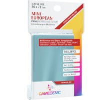 Gamegenic Prime Board Game Sleeves - Ruby 46 x 71 mm (50 stuks)