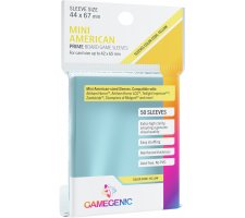 Gamegenic Prime Board Game Sleeves - Yellow 44 x 67 mm (50 stuks)