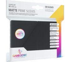 Gamegenic Sleeves Matte Prime Black (100 stuks)
