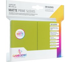 Gamegenic Sleeves Matte Prime Lime (100 stuks)