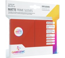 Gamegenic Sleeves Matte Prime Red (100 stuks)