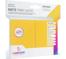 Gamegenic Sleeves Matte Prime Yellow (100 stuks)