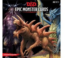 Dungeons and Dragons 5.0 - Epic Monster cards (EN)