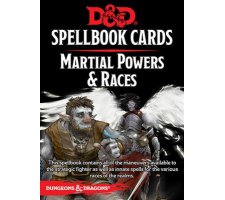 Dungeons and Dragons 5.0 - Spellbook Cards: Martial Powers & Races (EN)