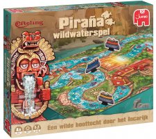 Ganzenbord: Efteling - Piraña Wildwaterspel (NL)