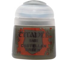 Citadel Base Paint: Castellan Green (12ml)