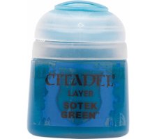 Citadel Layer Paint: Sotek Green (12ml)