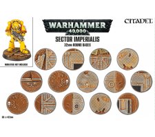 Warhammer 40K - Sector Imperialis: 32mm Round Bases